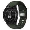 Силіконовий ремінець QuickFit 26 мм для Garmin Fenix 7X/6X/5X, Enduro 2, Tactix, Descent, Epix Pro (Хакі)