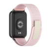 Нейлоновий ремінець з липучкою для Redmi Watch 4 / 5, Mi Band 8 Pro / 9 Pro (Рожевий+чорний)