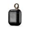 Чохол AirPods iCarer Vintage Leather Case , Світло-коричневий (Чорний)