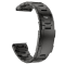 Ремінець Vented Titanium для Garmin 26 mm. (Титановий)