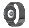 Металевий ремінець Milanese для Samsung Galaxy Watch 8 (40/44 мм) / Watch Ultra — магнітна застібка (чорний)
