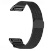 Міланський металевий ремінець 20 мм для Garmin Fenix 7S / 6S / 6S Pro / 5S / 5S Plus  (Чорний )