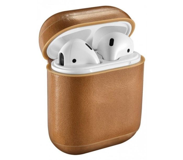 Чохол BlackPink імітація шкіри для AirPods, Чорний (<>)