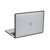 Пластикова накладка c силіконовим бампером для Macbook AIR 15 m2/m3 2941 (Black)