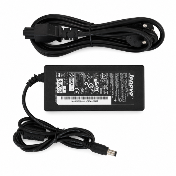 Блок живлення Lenovo 65W (20V 3.25A) зі штекером 5.5×2.5 мм (блок+шнур)