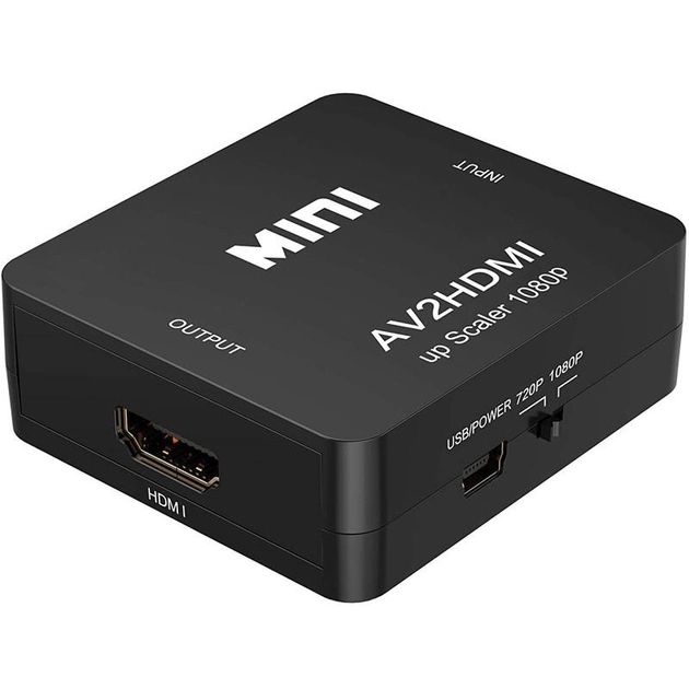 Перехідник AV2HDMI Up Scalre 1080P Black