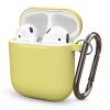 Чохол BlackPink для AirPods Ultra Classic з карабіном, Блакитний (Желтый)