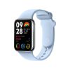 Ремінець силіконовий для Xiaomi Mi Band 8 Pro / 9 Pro з металевим кріпленням (Блакитникй)