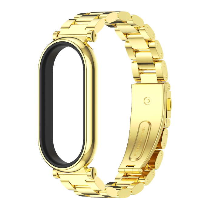Ремінець металевий Mijoas GT4  для mi Band 8/9 (Золотий)