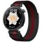 Ремінець міланська петля 20mm  (Black/Red)