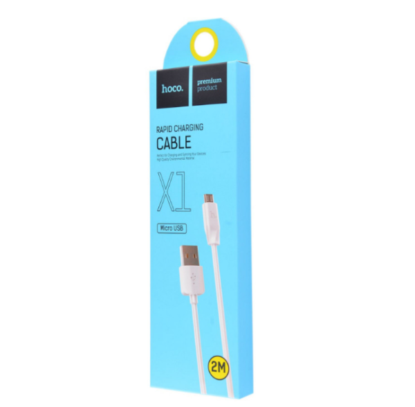Дата кабель Hoco X1 Rapid USB to MicroUSB (2m) Hoco X1 Rapid USB to MicroUSB (2m)
