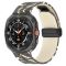 Камуфляжний силіконовий ремінець з магнітною пряжкою для Samsung Galaxy Watch7 Ultra 47 мм (жовтий)