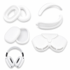 Комплект силіконових аксесуарів 5-в-1 для Apple AirPods Max (білий)