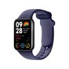 Ремінець силіконовий для Xiaomi Mi Band 8 Pro / 9 Pro з металевим кріпленням (Темно-синій)