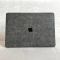 Чохол накладка на MacBook air 13 M2 (A2681) шкіра (Серый)