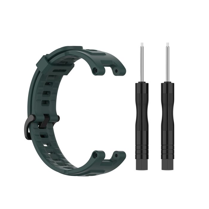 Ремінець силіконовий для Amazfit T-Rex A1918 (Олівково-зелений)