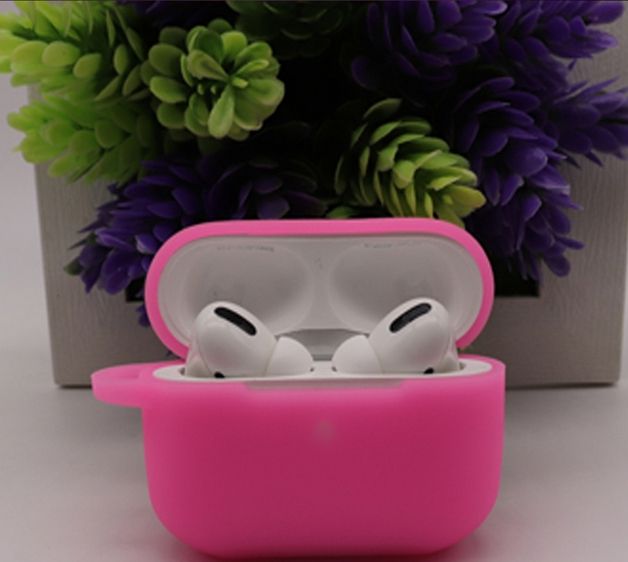 Чохол BlackPink для AirPods 3, що світиться,  (Яркий Розовый)