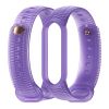 Ремінець силіконовий для MIband 4/5/6 MIJOAS, Червоний (Фиолетовый / Grape)