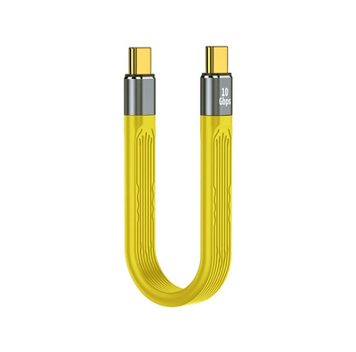 USB 3.1 Type-C кабель 10Gbps – швидка передача даних та зарядка (Yellow (T+T))