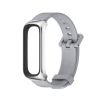 Силіконовий ремінець з захисною рамкою для Samsung Galaxy Fit 2 (сірий)