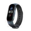 Ремінець BlackPink Силіконовий Хакі для Mi Band 3 | 4, Сірий (Сірий)
