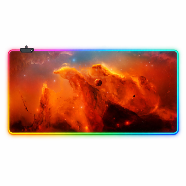 LED килимок для мишки Космос 80х30см. (10)