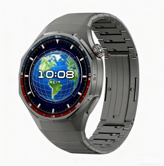 Титановий браслет One-Bead Anti-Scratch для Huawei Watch GT 6 Pro 46 мм (gray)