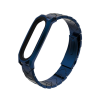 Ремінець металевий MiJOAS для Mi Band 3 | 4 | 5 | 6 GT Shark, Фіолетовий (Синій)