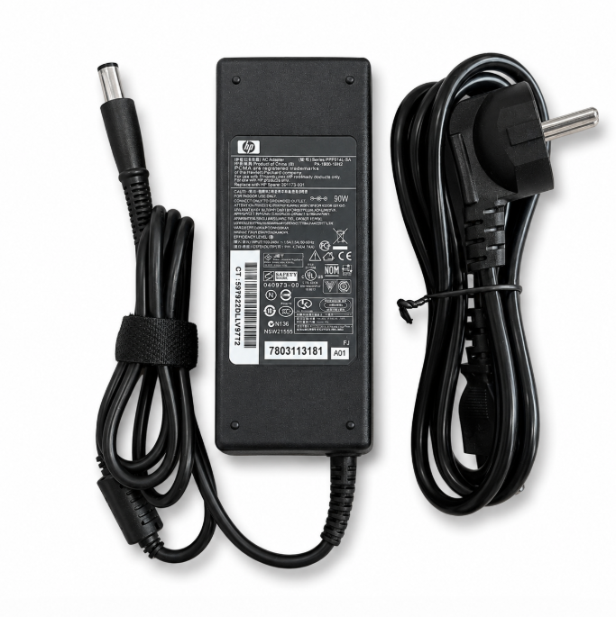 Блок живлення HP 90W 19V 4.74A 7.4×5.0 мм для ноутбуків HP Pavilion / ProBook / EliteBook (блок+шнур)