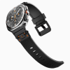 Металевий ремінець Armor Pro із силіконовою вставкою для Samsung Galaxy Watch 8 40/44 мм. (black+black)