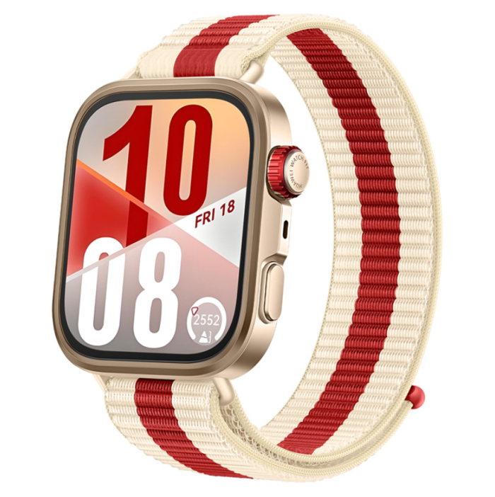 Нейлоновий ремінець-петля для Huawei Watch Fit 4 / Watch Fit 3 (red)