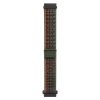 Ремінець Sport Loop для смарт годинників - 22 мм  (Green with Orange)