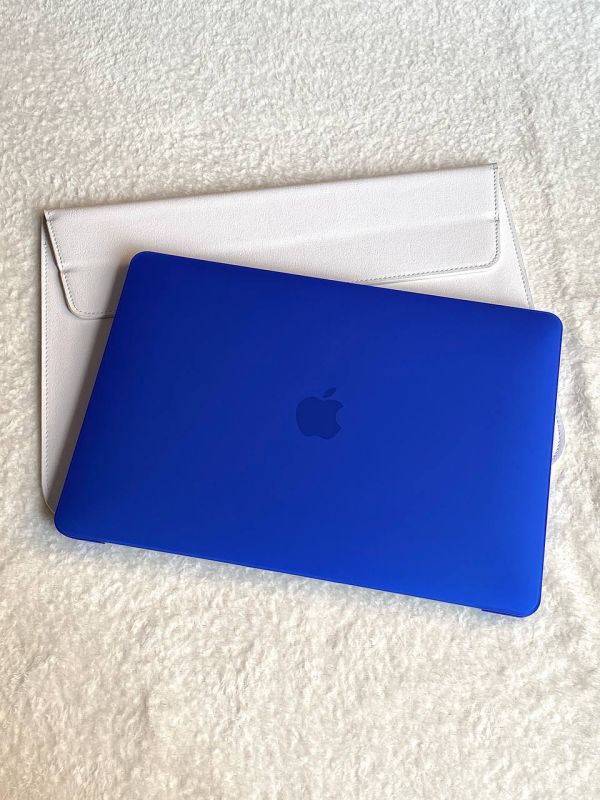 Чохол для MacBook Air 13.6" M2 ( Model - A2681 ) Матовий (Синий)