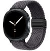 Ремінець плетений нейлоновий з магнітною застібкою для Samsung Watch 22 мм (space gray)