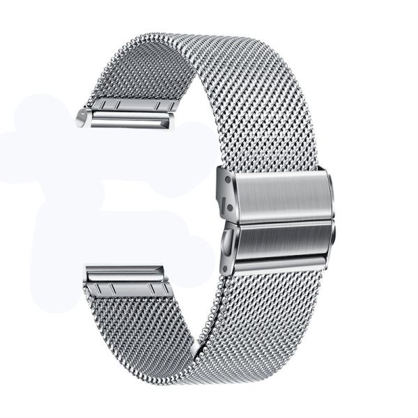 Ремешок миланская петля с застежкой 22mm Xiaomi Amazfit Stratos | GTR 47 | Stratos 3, Золотой (Срібний)