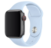Ремінець силіконовий для Apple Watch 38/40/41 AAA+, Зелений (Блактиний)
