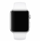 Ремінець силіконовий для Apple Watch 38/40/41 AAA+, Зелений (Білий)