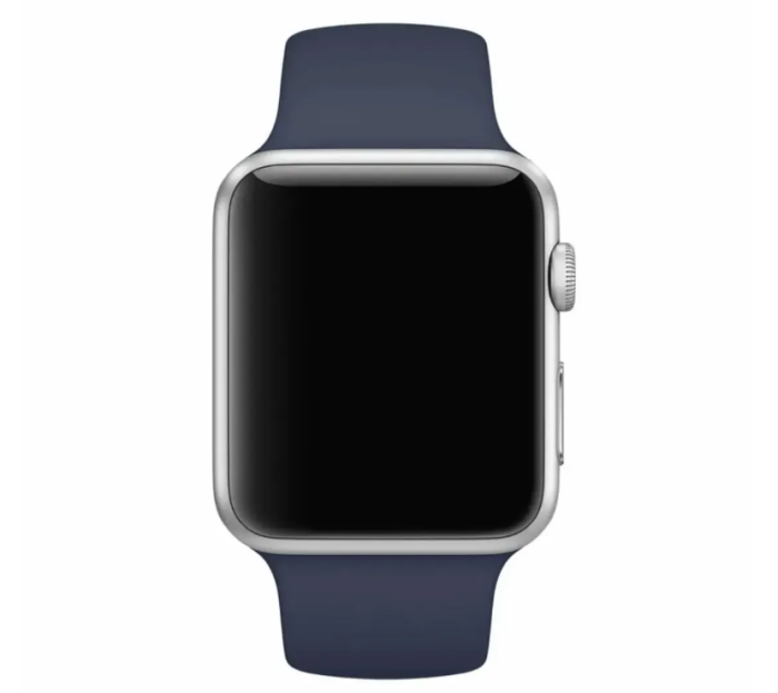 Ремінець силіконовий для Apple Watch 38/40/41 AAA+, Зелений (Синій)