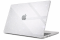 Чохол накладка для MacBook Pro 16" (A2485) з блискітками (Прозорий)