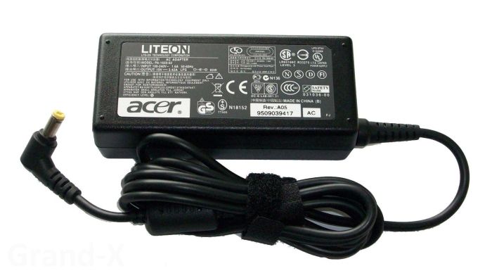 Блок Живлення для ноутбука ACER 19V 3.42A 65W 5.5x1.7 мм. , ACER Aspire 5750G