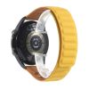 Ремешок силиконовый магнитный MagStrap 20 мм Samsung Galaxy Watch 4 | AMAZFIT Bip | GTS | GTR, Синий (Жовтий)