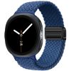 Ремінець плетений нейлоновий з магнітною застібкою для Samsung Watch 22 мм (cold sea blue)