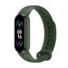 Силиконовый ремешок Dragon для Xiaomi Mi Band 5 | 6 / 7, Красный (Темно-Зеленый)