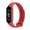 Силиконовый ремешок Dragon для Xiaomi Mi Band 5 | 6 / 7, Красный (Червоний)