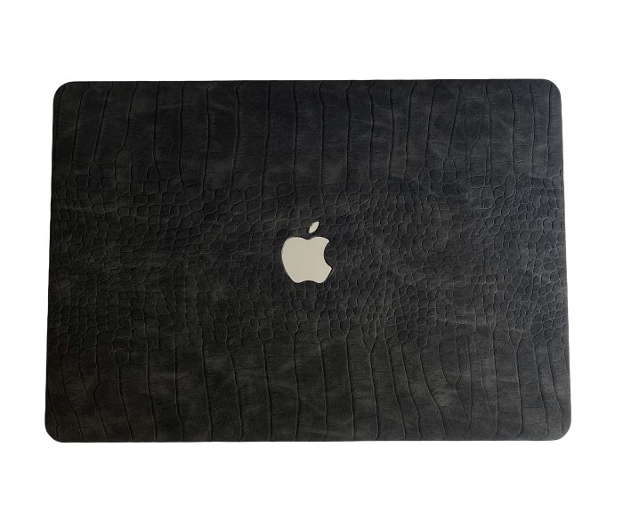Чохол накладка шкіряна на MacBook Pro 16.2 A2485 | A2780 (Чорний)