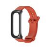 Силіконовий ремінець з захисною рамкою для Samsung Galaxy Fit 2 (червоний)