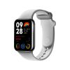 Ремінець силіконовий для Xiaomi Mi Band 8 Pro / 9 Pro з металевим кріпленням (Сірий)
