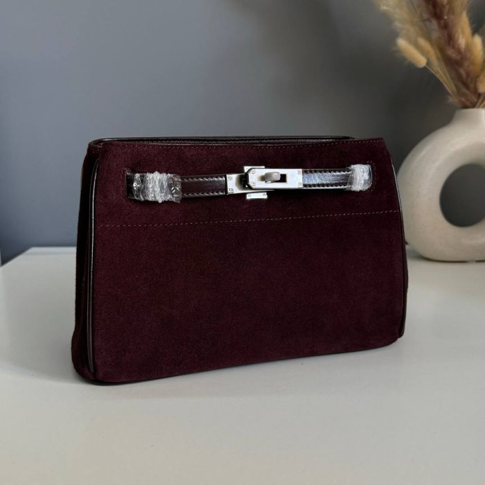 Жіноча сумка Kelly Bag із натуральної шкіри (Red)