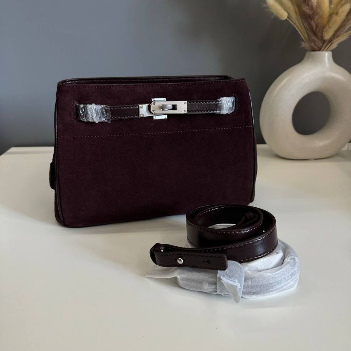Жіноча сумка Kelly Bag із натуральної шкіри (Red)