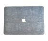 Чохол накладка шкіряна на MacBook Pro 16.2 A2485 | A2780 (блакитний)